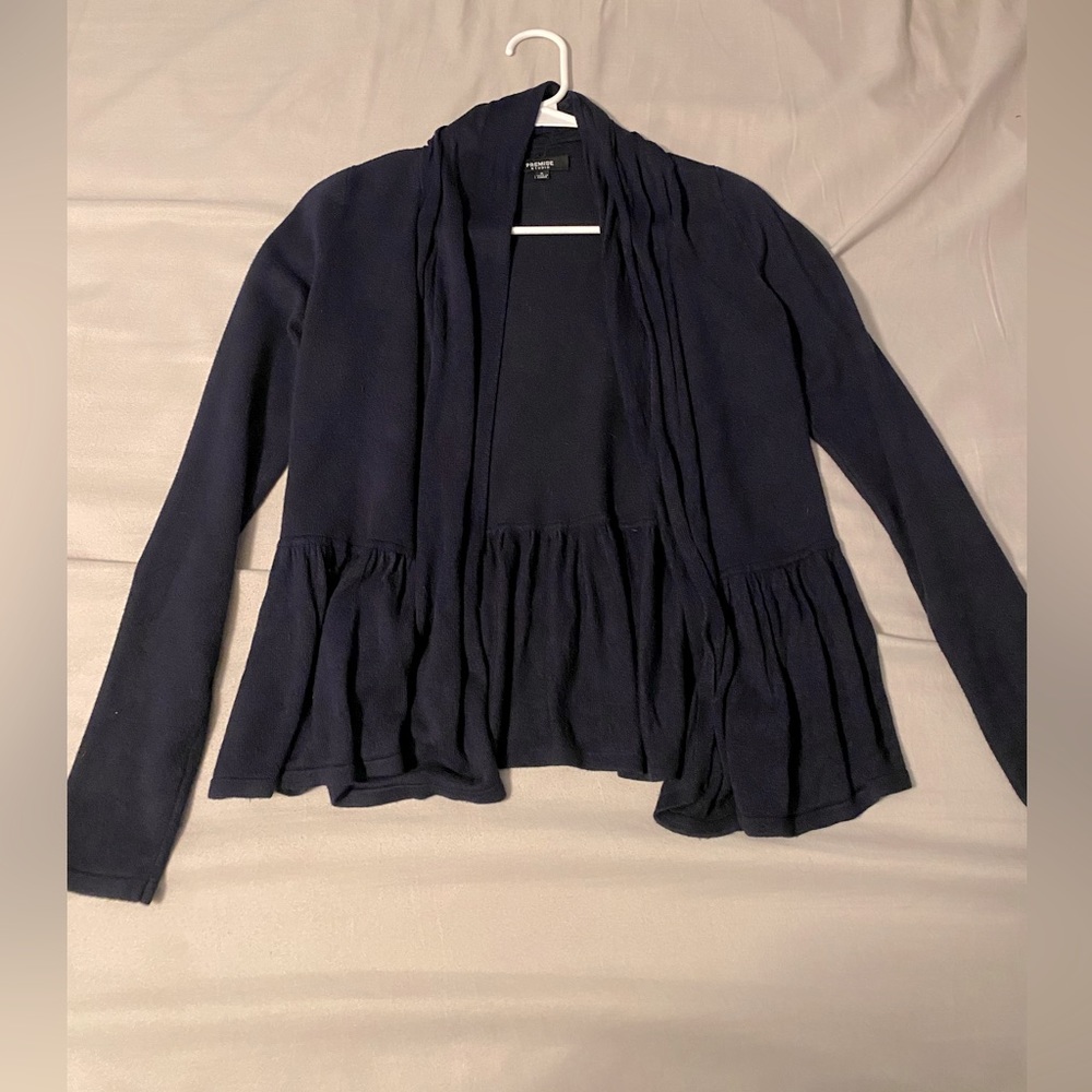 Deep blue cardigan